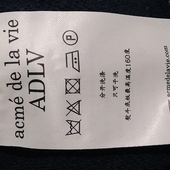 Authentic ADLV acm`e de la vie Bear License Hoodie SOLD OUT IN STORE UNISEX - Picture 8 of 10